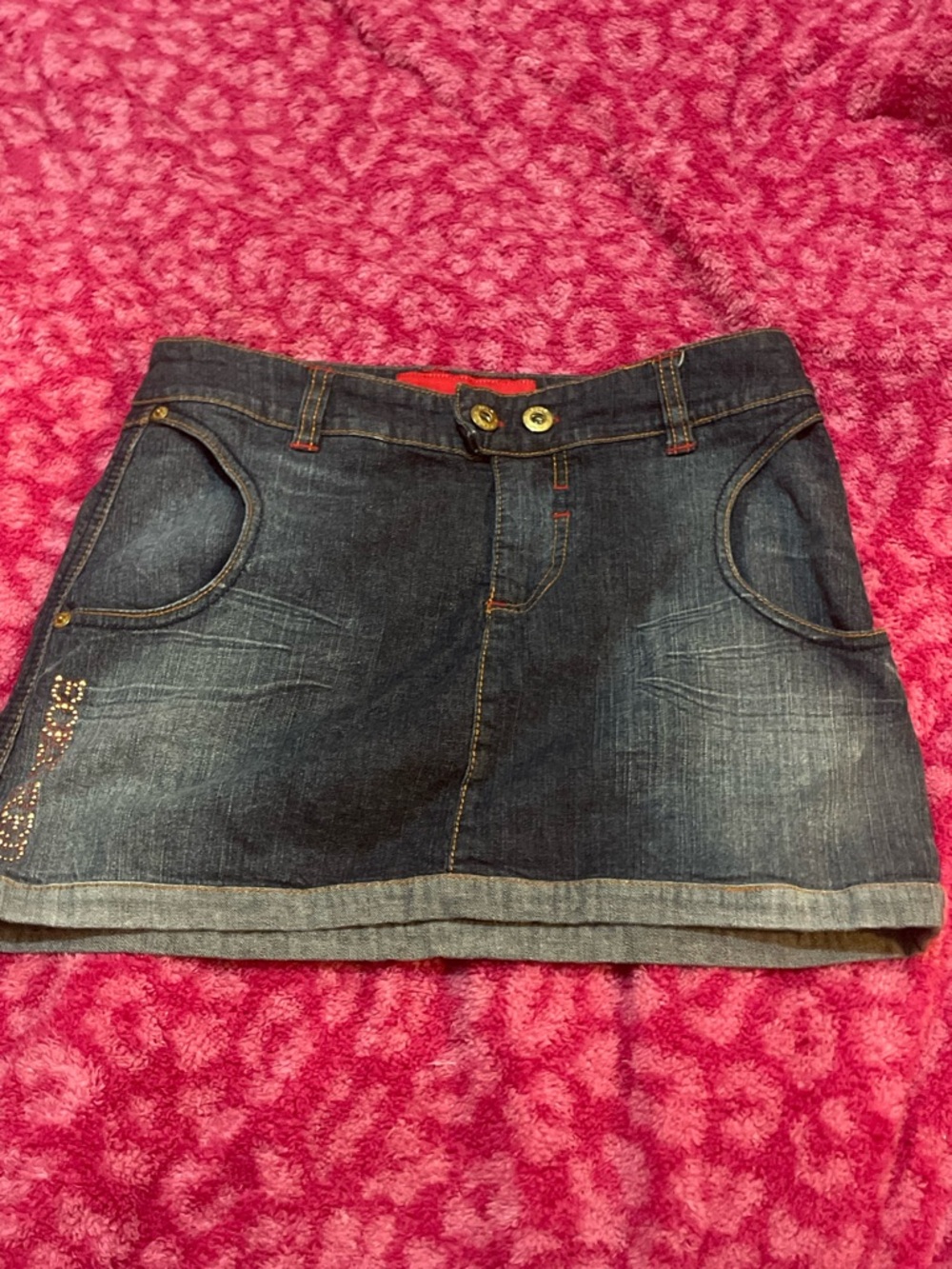 ECKO RED Denim Mini Skirt - Picture 6 of 6